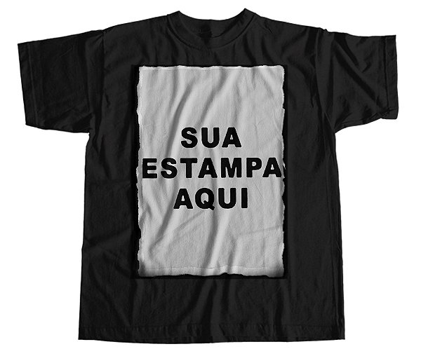 Camiseta personalizada com sua imagem