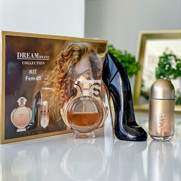 KIT 5 FEMININO BRAND COLLECTION