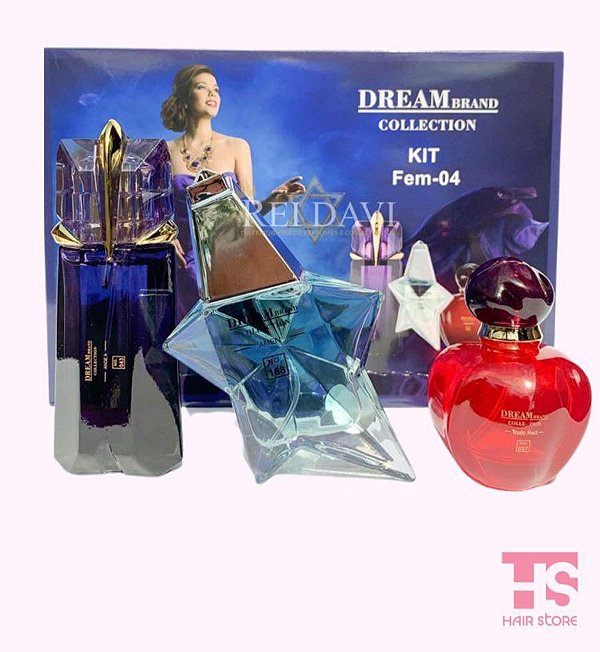 KIT 4 FEMININO BRAND COLLECTION