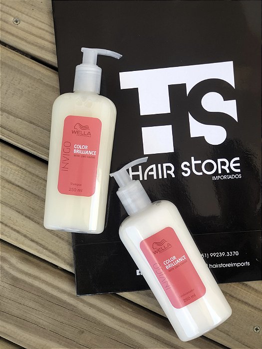 KIT WELLA COLOR BRILLIANCE DE HIDRATAÇÃO 250ml