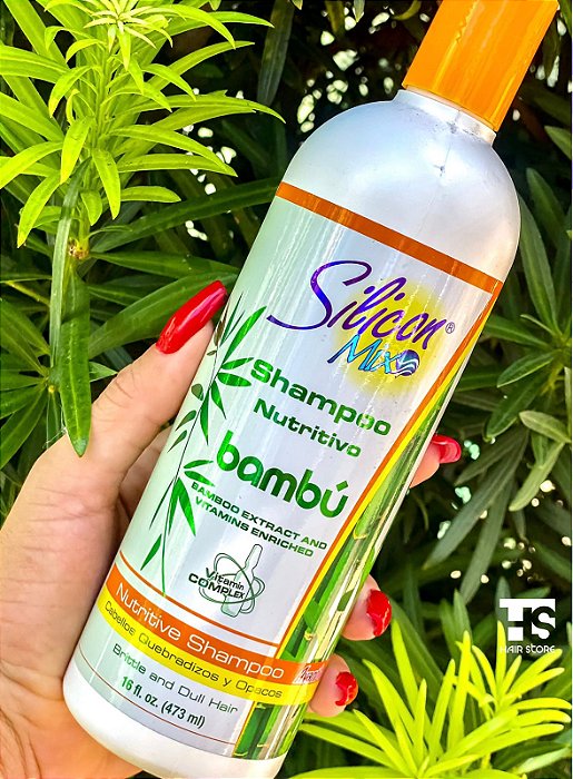 SHAMPOO NUTRITIVO BAMBU - SILICON MIX - 473ML