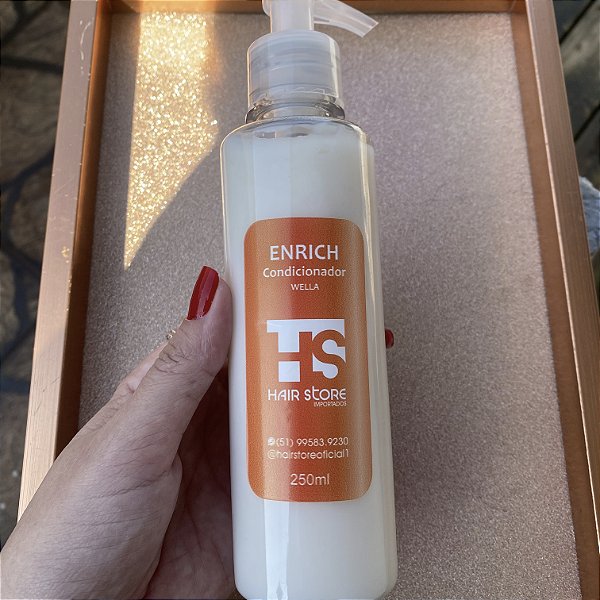 CONDICIONADOR FRACIONADO WELLA ENRICH NUTRIÇÃO 250ml