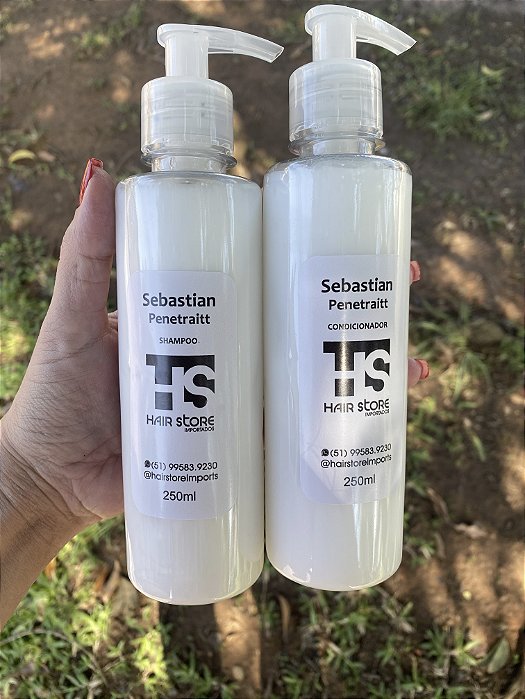 KIT SEBASTIAN PENETRAITT SHAMPOO E CONDICIONADOR DE RECONSTRUÇÃO