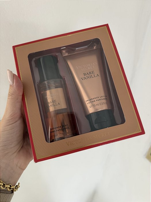 KIT ORIGINAL VICTORIA SECRETS BARE VANILLA MINI