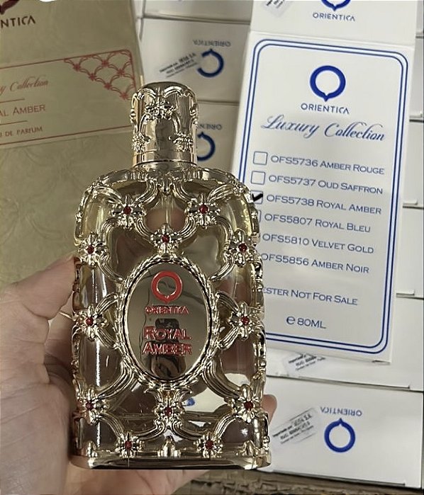ROYAL AMBER - ORIENTICA 80ML CAIXA BRANCA