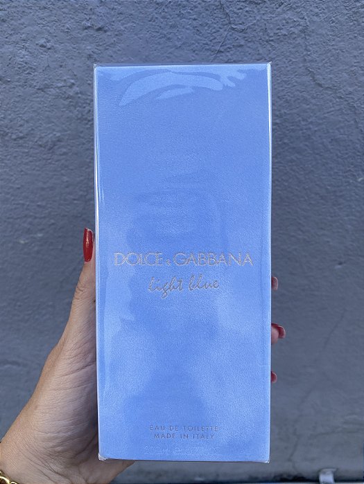 LIGHT BLUE - DOLCE E GABBANA - ORIGINAL CAIXA LACRADA 200ML