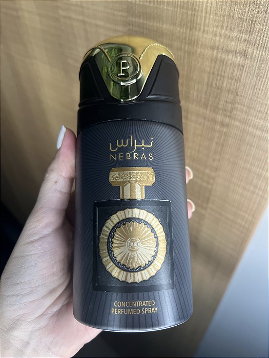 PERFUME EM SPRAY NEBRAS LATAFFA CONCENTRADO 200ML