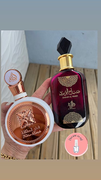 COMBO SABAH + FAKHAR LATTAFA - DECANT 10ml