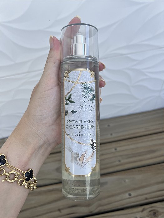 BBW SPLASH SNOWFLAKES E CASHMERE 236ML