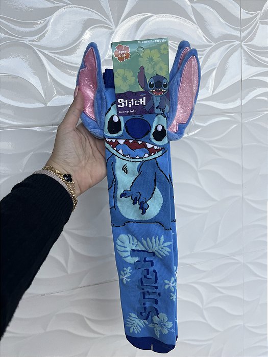 MEIA STITCH AZUL