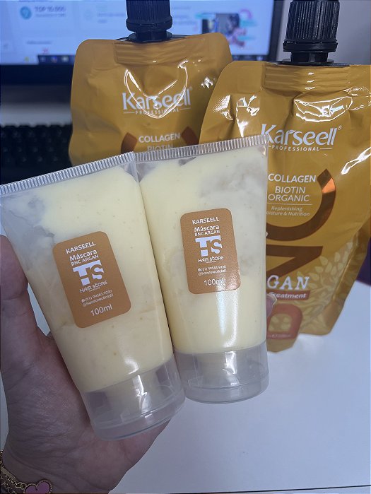 COMBO MASCARA KARSEELL COLLAGEN 2 COM 100ML