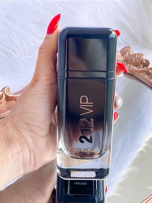 212 VIP BLACK 100ML CAIXA BRANCA TESTER
