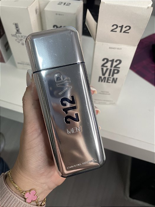 212 VIP MEN 100ML CAIXA TESTER BRANCA