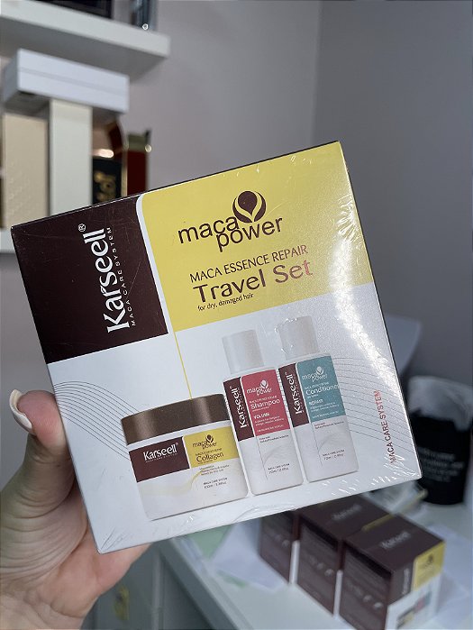 KIT TRAVEL KARSEELL MASC+ SHAMP+COND MINI