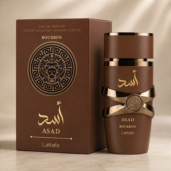 ASAD LATTAFA BOURBON MASCULINO- 100ML LACRADO