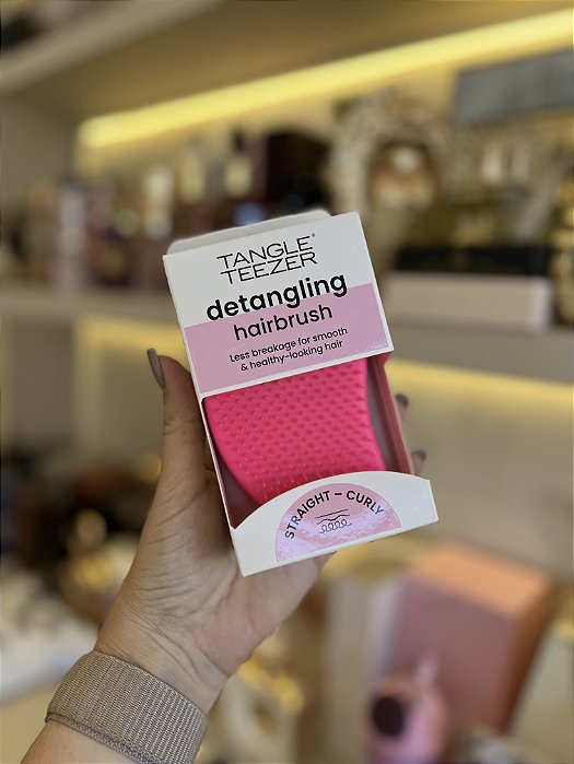 ESCOVA TANGLE TEEZER REDONDA ROSA