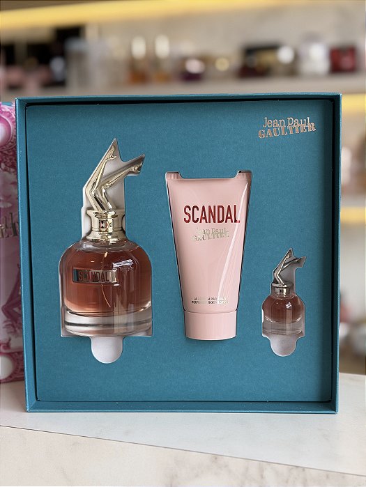 KIT SCANDAL 80ML + MINIATURA 6 ML + HIDRATANTE 75ML