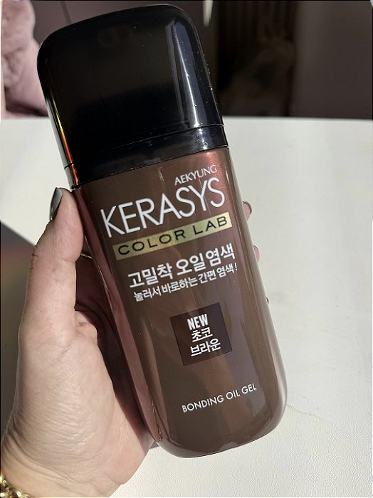 KERASYS TINTURA GEL COR CHOCO BROWM