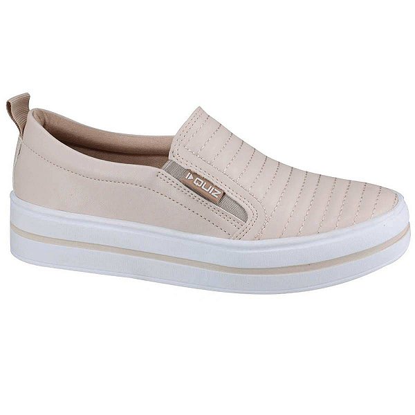 slip on feminino nude