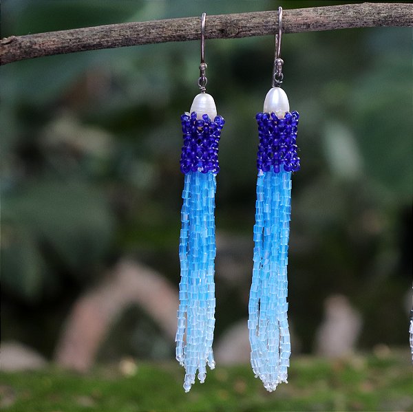 Brinco Chuveiro Azul claro