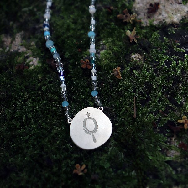 Colar espelho yemanjá