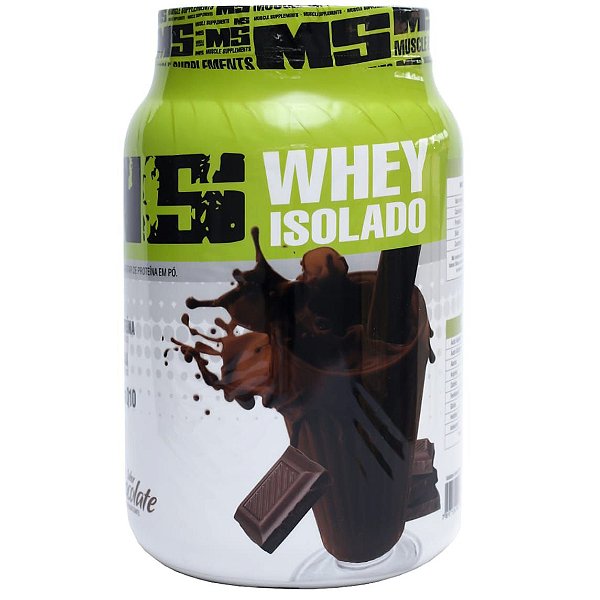 WHEY ISOLADO CHOCOLATE 900G - Muscle Supplements
