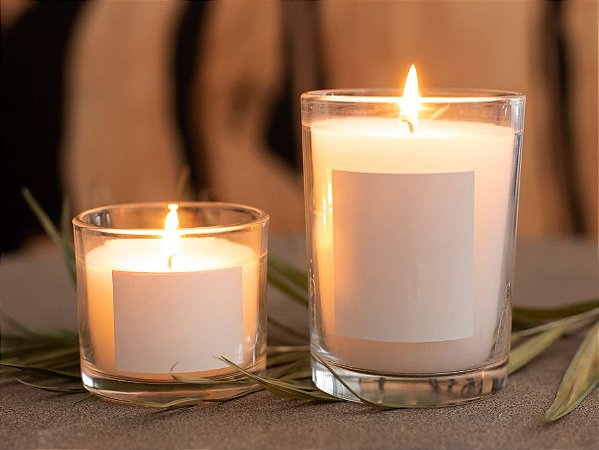 Vela Ecológica e Aromática c/ tampa madeira