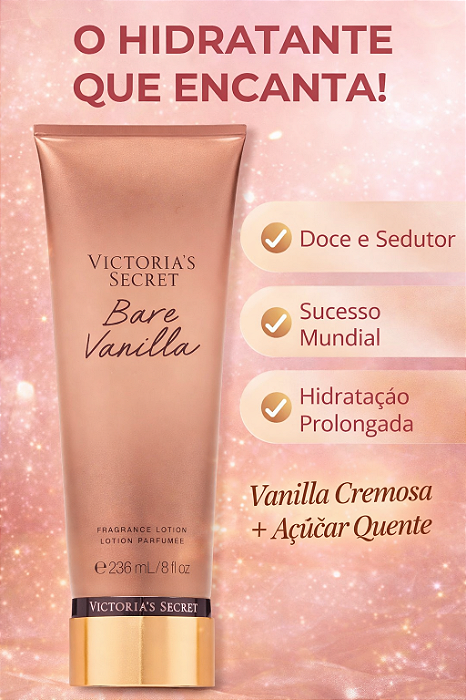Creme Hidratante Victoria´s Secret Bare Vanilla 236ml