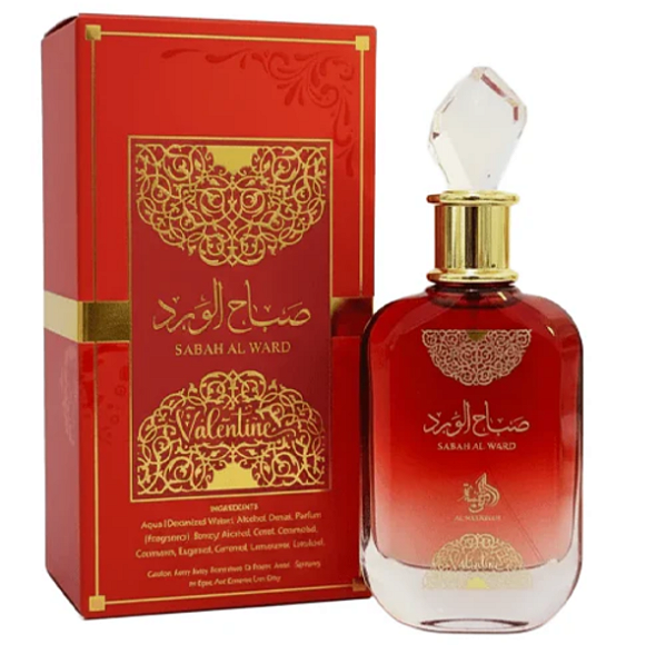PERFUME SABAH AL WARD VALENTINE 100 ML.