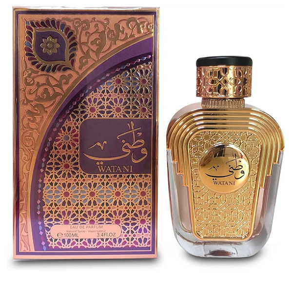 PERFUME WATANI PURPLE AL WATANIAH 100 ML FEMININO