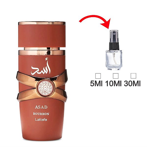Perfume de Bolso ASAD BOURBON Lattafa Masculino