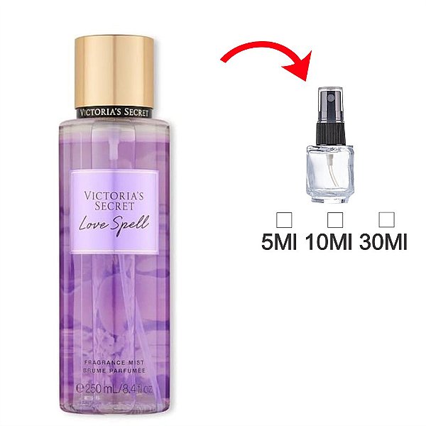Body Splash de Bolso Love Spell Victoria´s Secret