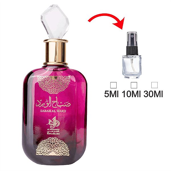 Perfume de Bolso Sabah Al Ward Al Wataniah Feminino
