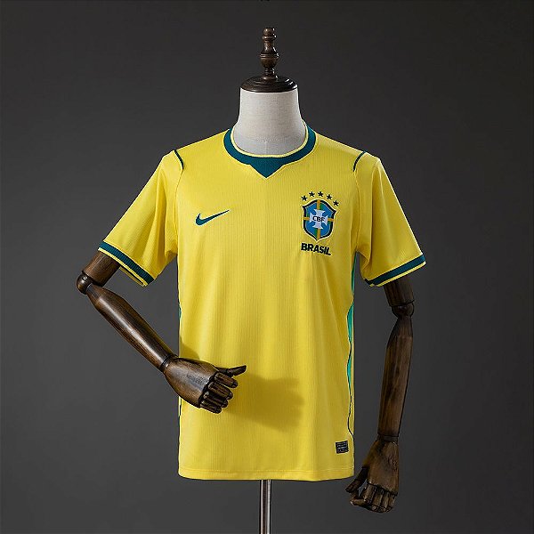 Camisa Amarela do Brasil tailandesa importada
