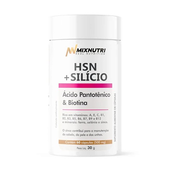 Colágeno Tipo 1 Com Biotina Para Unhas Pele Cabelo 60 Cápsulas Mix Nutri