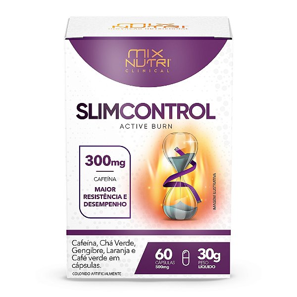 Termogênico Potente Slimcontrol Queima de Gordura + Resistência e Desempenho Para Atividades Físicas
