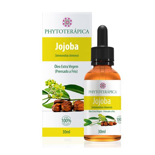 Óleo Vegetal De Jojoba Extra Virgem Phytoterápica 30ml