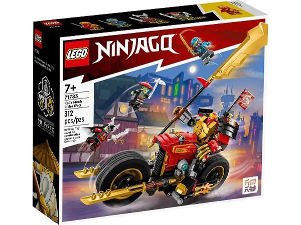 Lego Ninjago Robo Motoqueiro EVO do Kai 71783 Vila Toys