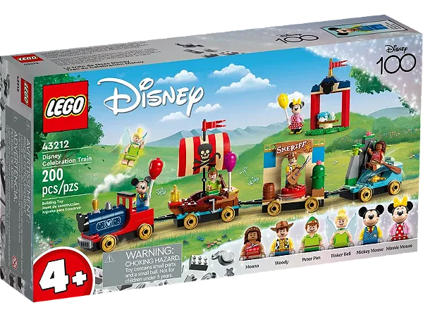 Lego Disney - O Trem de Celebração 43212 - Vila Toys