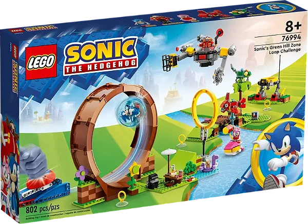 Lego Sonic Desafio De Looping Da Zona De Green Hill Do Sonic