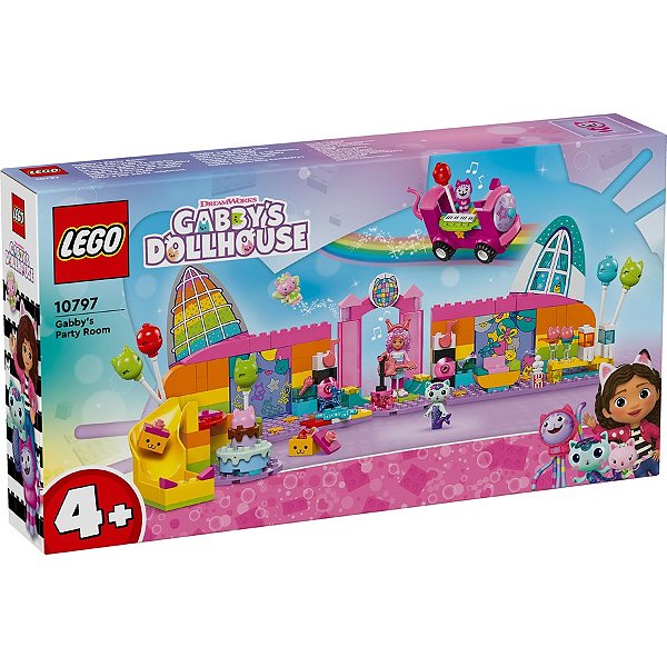 Lego Gabby's Dollhouse - Salão de festas da Gabby 10797