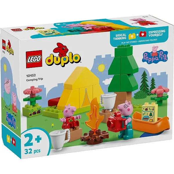 Lego Duplo - Peppa Pig Viagem de acampamento 10452
