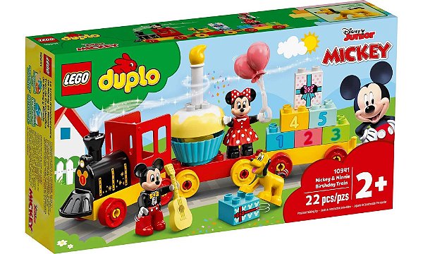 Lego Duplo - O Trem de Aniversário do Mickey e da Minnie 10941