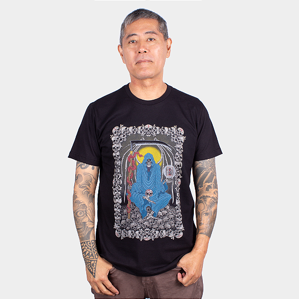 Camiseta Christian Arae Death Preta.