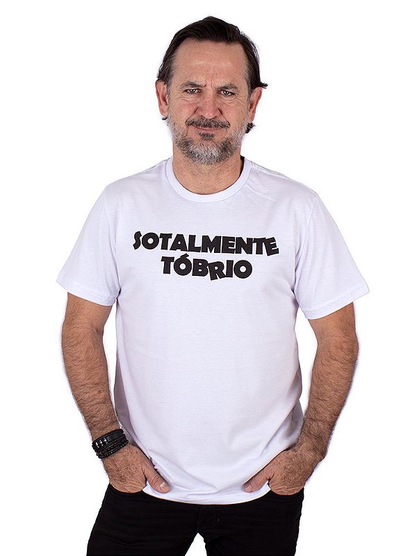 Camiseta Sotalmente Tóbrio Branca.