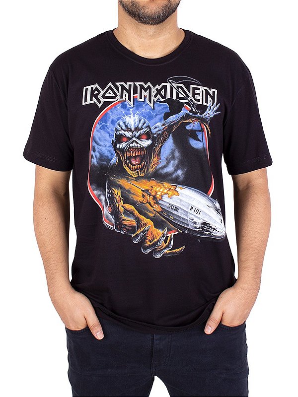 Camiseta Iron Maiden Empire Of The Cloud Preta Oficial