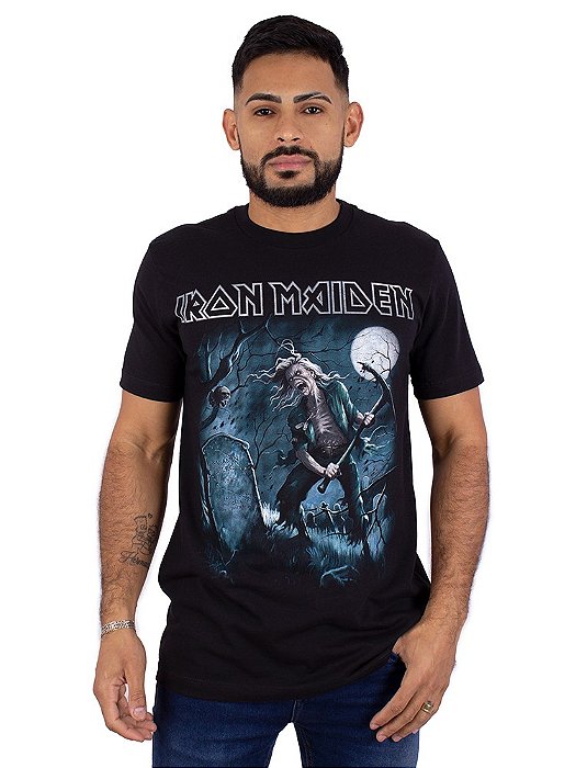 Camiseta Iron Maiden Reincarnation Preta Oficial