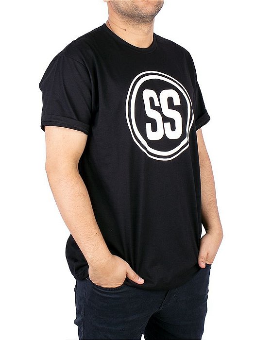 Camiseta Emblema Opala SS Preta.