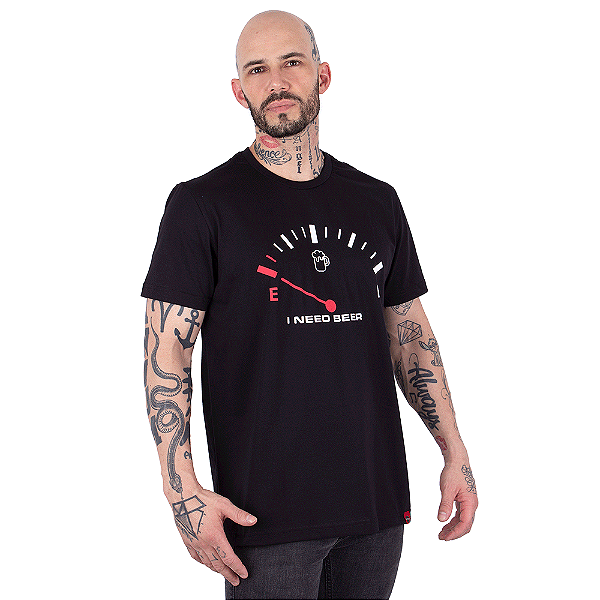 Camiseta Cerveja I Need Beer.