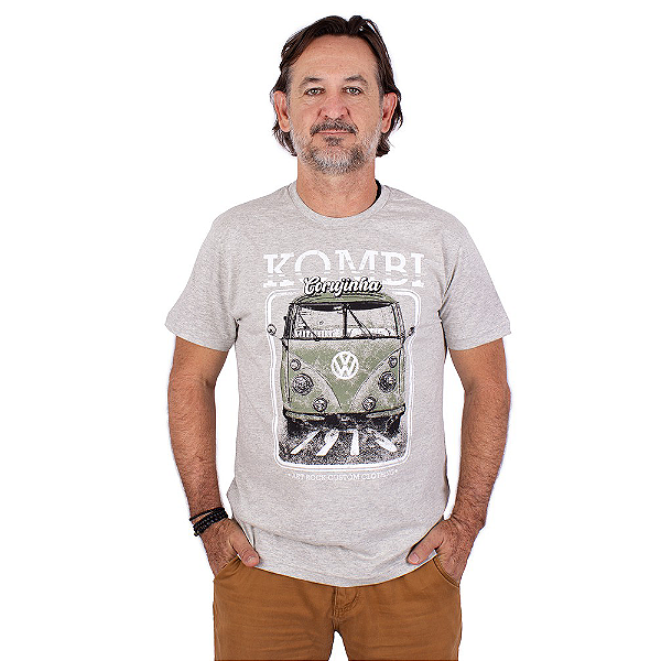 Camiseta Kombi 1973 Gelo Mescla.